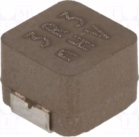 1x Induttore: Ferrite, 18,9 mΩ, tolleranza 20%, 3,3 uH, corrente di funzionamento: 8,7 A, corrente di saturazione: 8 A, modello: MPXV1D0650L3R3, tecnologia: SMD