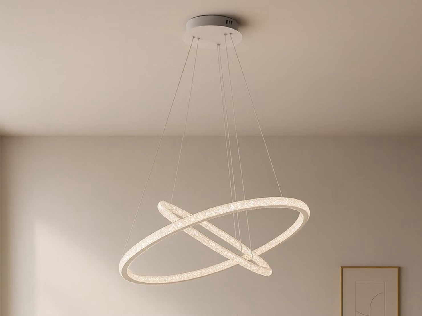 Lampada a sospensione a LED con telecomando, 150W - TA2314/W