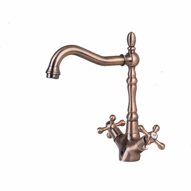 Rubinetto da cucina retrò in rame ottone PALES LAUFERI