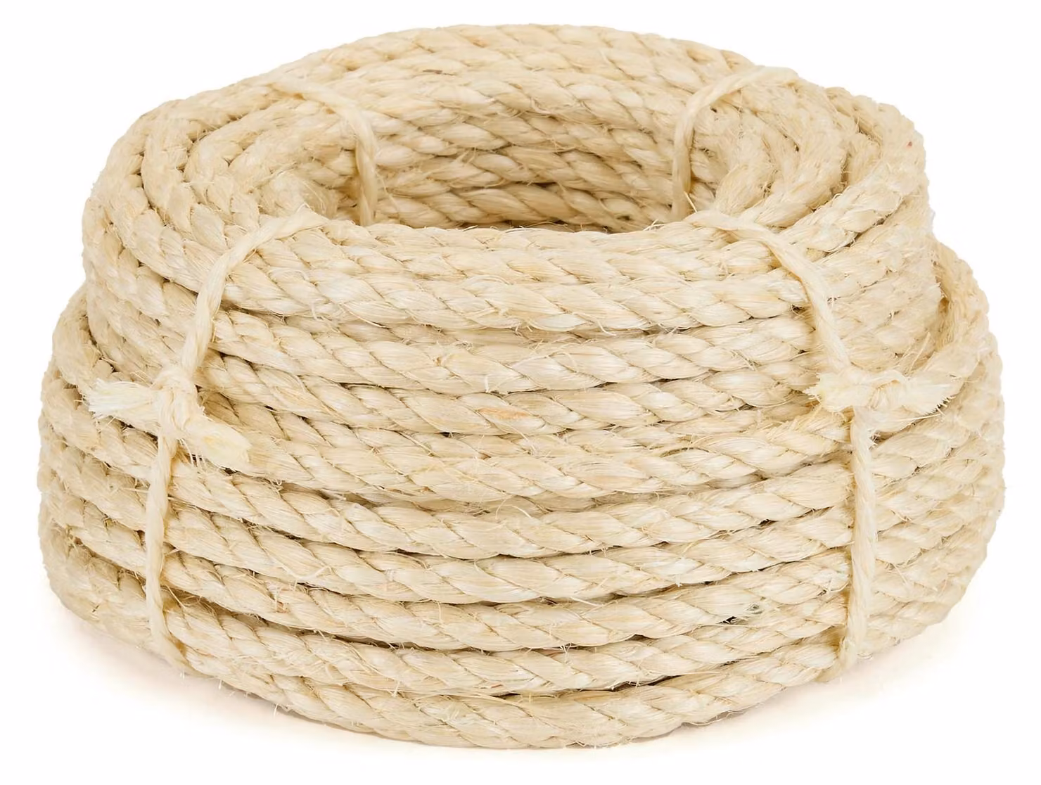 Corda in sisal, naturale, 10 mm x 20 m, ideale per tiragraffi, riparazioni e altri usi