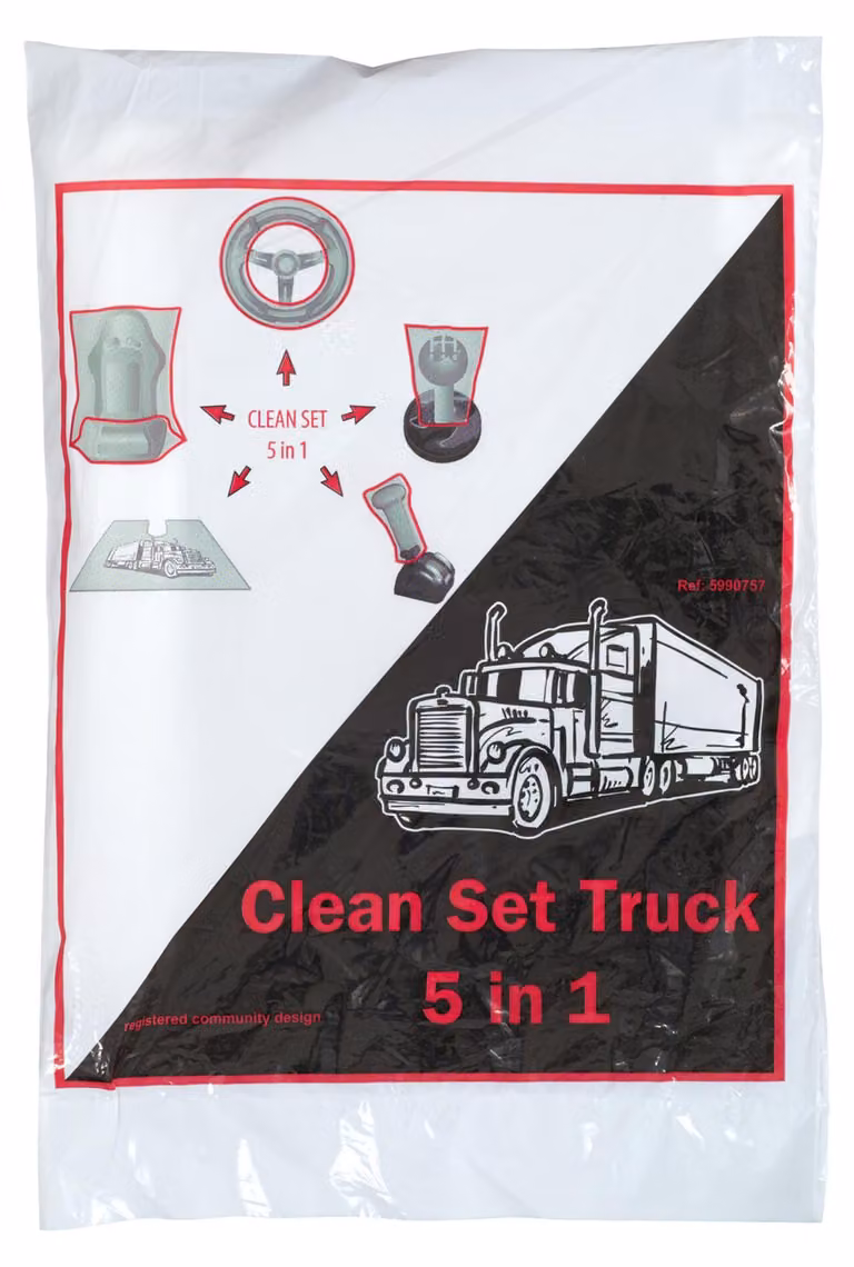 KS TOOLS Set di protezioni per interni 5 in 1, autocarro confezione da 100 pezzi - 500.8115
