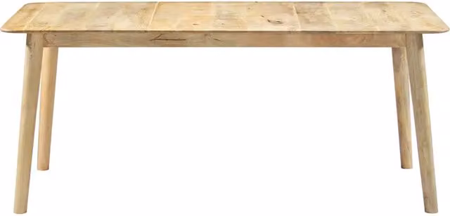 Tavolo da Pranzo 180x90x76 cm in Legno Massello di Mango 282720