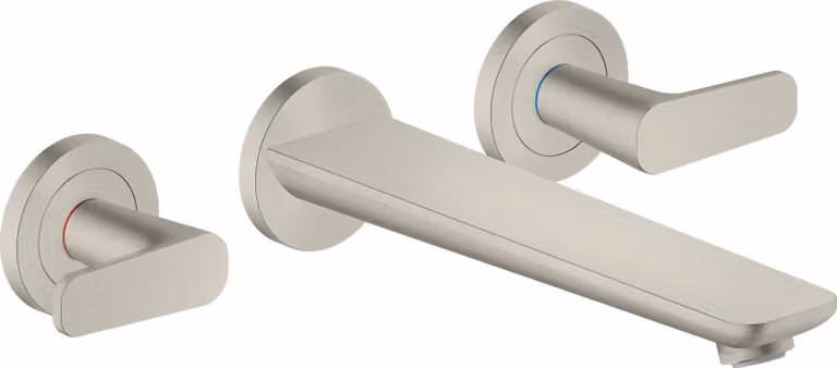 hansgrohe AXOR Citterio C Robinetterie de baignoire 3 trous encastrée pour montage mural, 1 consommateur, 49482800, 49482800