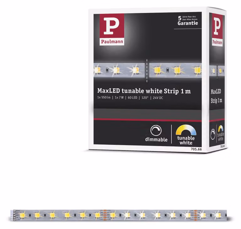 Paulmann MaxLED 500: Striscia LED regolabile, modulo di espansione
