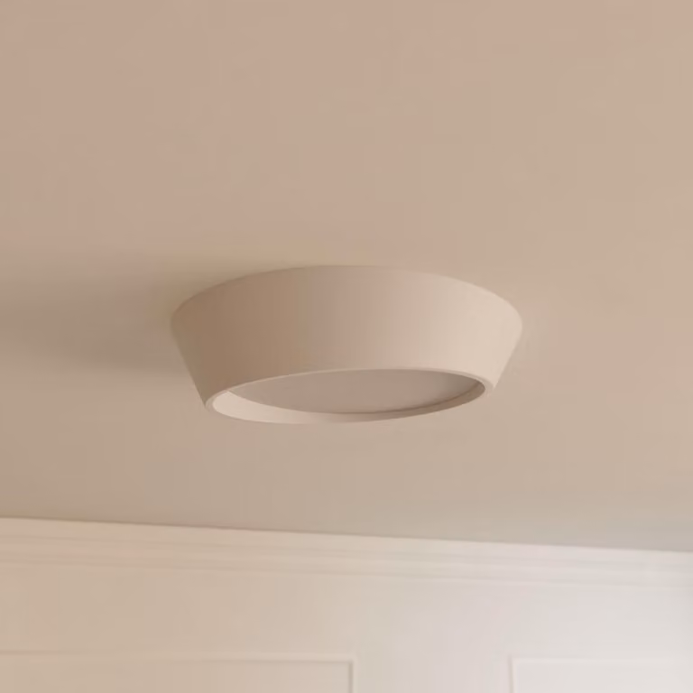LUMIÈRE Design Plafoniera 'Celestia' 50cm LED bianco caldo Bianco