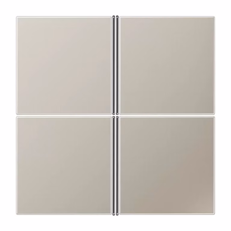 Set completo di chiavi a 4 punte in acciaio inossidabile - Piastra di copertura per interruttore in acciaio inossidabile ES 2404 TSA