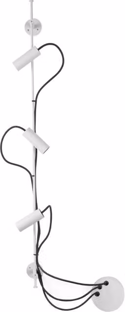 CLAP Applique/plafoniera lineare bianco 3x6W 3000K 38§