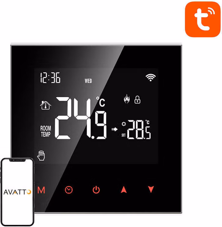 Avatto - ZWT100-WH-3A - Termostato