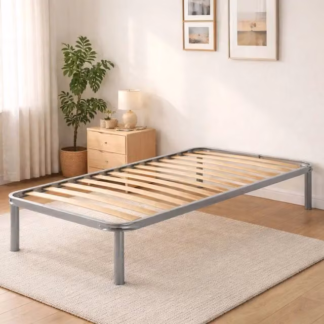Rete letto singolo ortopedica Amammata di Talamo Italia in multistrato di betulla con 13 doghe, L: 90 cm, P: 200 cm, H: 34 cm