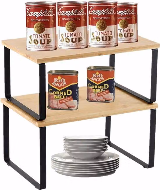 Elegante scaffale da cucina