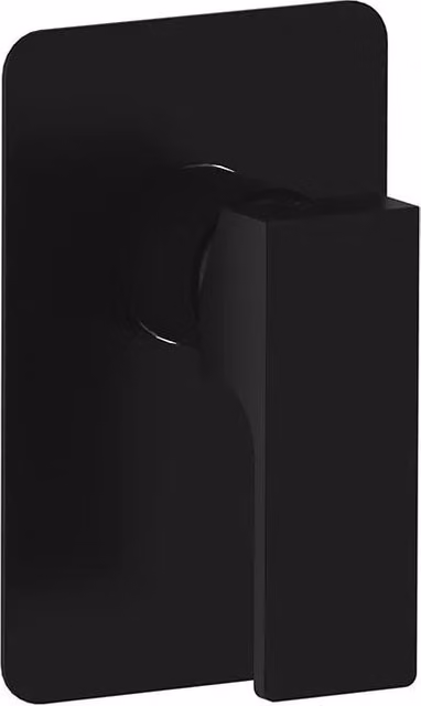 Miscelatore incasso per vasca o doccia Remer serie Absolute in ottone nero opaco – 1