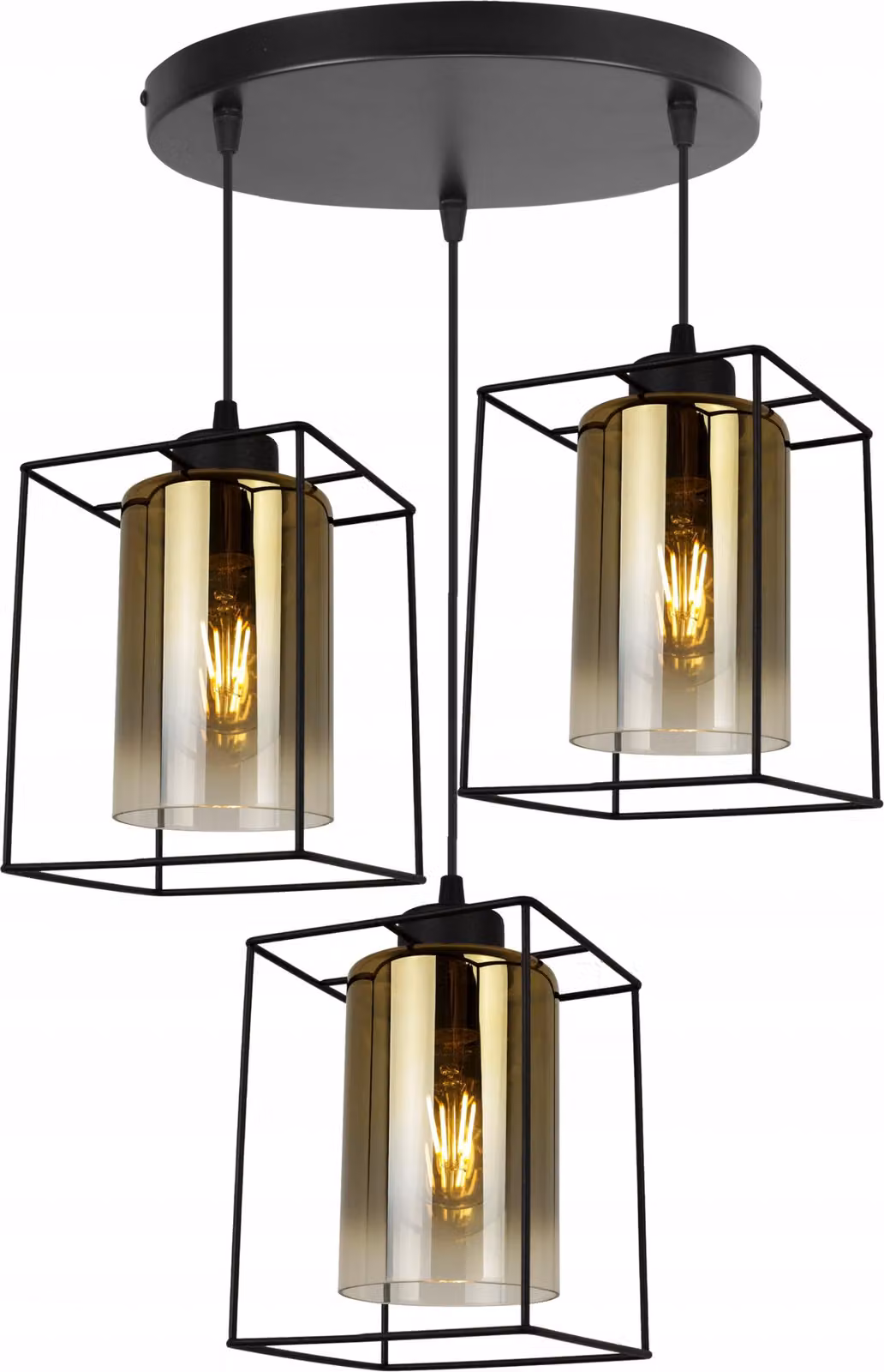 Moderna Ed Elegante Lampada A Sospensione Con Paralume In Vetro