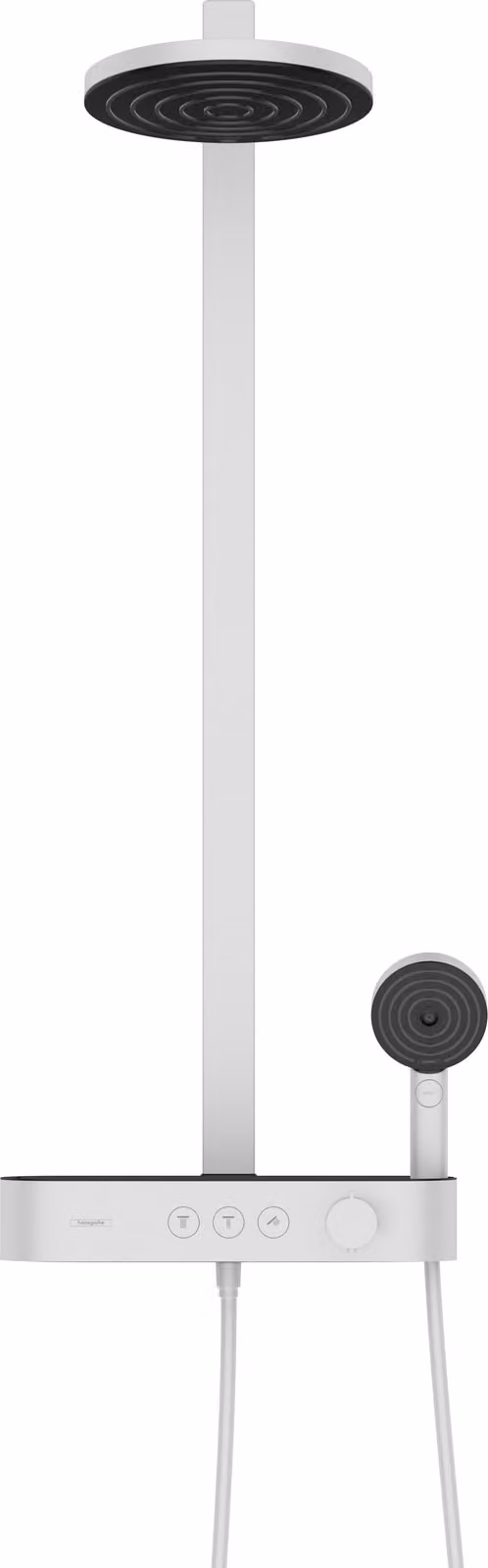 hansgrohe Pulsify S Showerpipe 260, 2 jets avec ShowerTablet Select 400, 24240700, 24240700