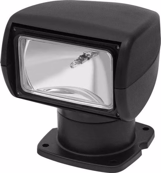 Faro di illuminazione per portellone posteriore con lampada alogena - 12V 100W - rotazione di 320 gradi - grado di protezione IP65 (resistente all'acqua)