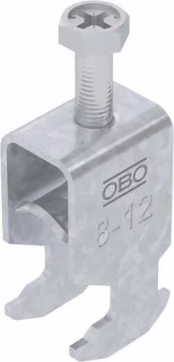 OBO BS-H1-M-12 FT Morsetto a U 205608-12mm zincato a caldo 1186002 (1186002)