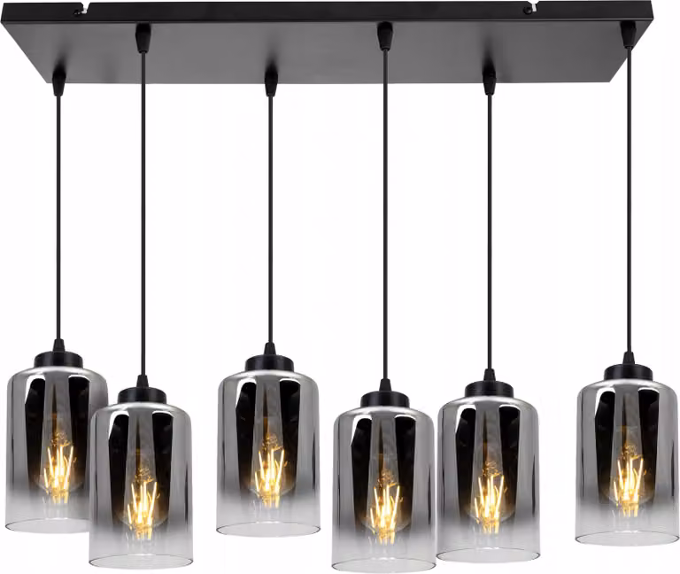 Moderna Ed Elegante Lampada A Sospensione Con Paralume In Vetro