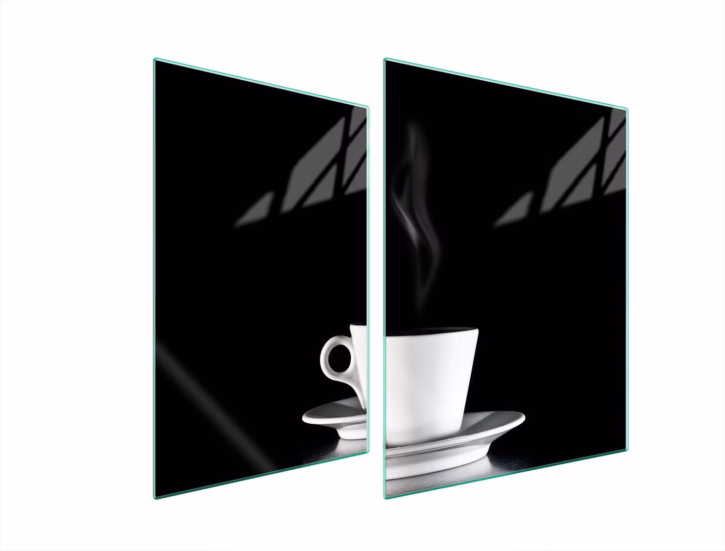Piastra Di Protezione In Vetro Per Forno 70X52 Caffè