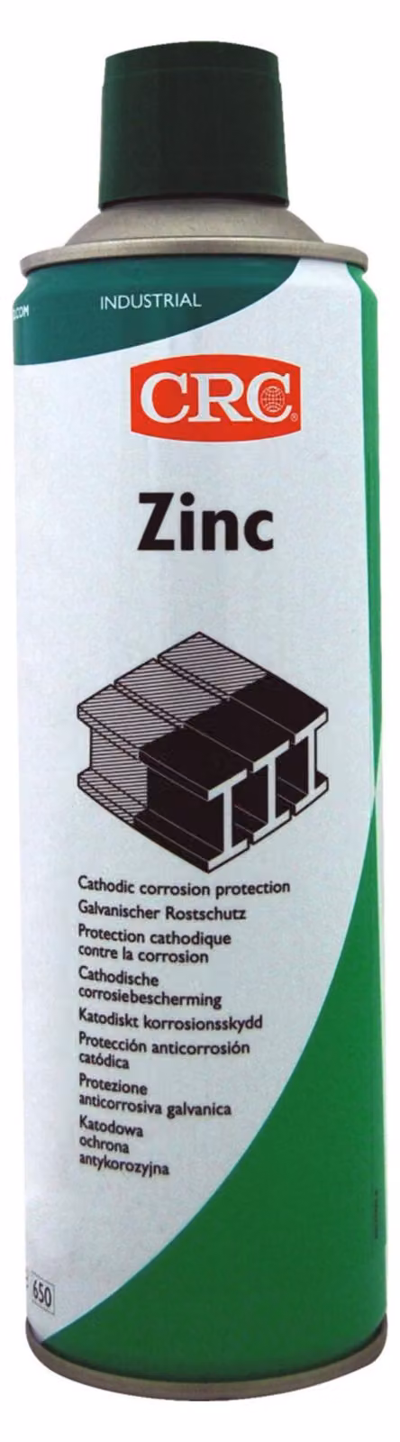 CRC 30563-AA CRC ZINC Vernice protettiva allo zinco, bomboletta spray da 500 ml