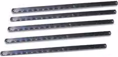 Set di 5 lame per seghetto alternativo Stanley per legno, Lunghezza: 150 mm, Colore: nero