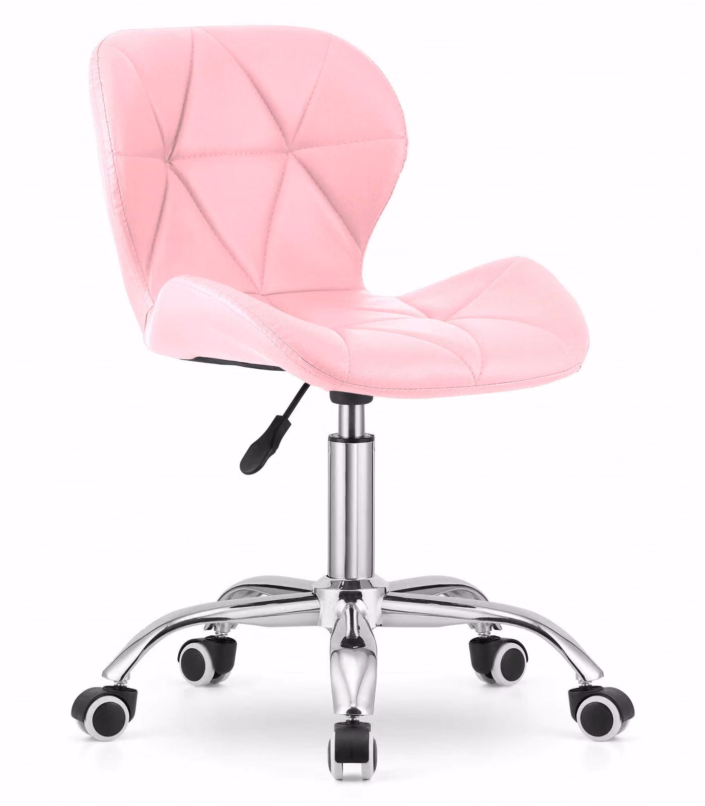 Sedia Valora AVOLA - Rosa x1 | Sedia girevole per lavoro, studio o toletta