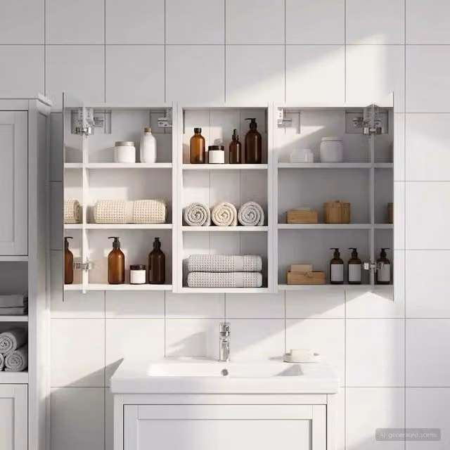 Set di Armadi da Bagno 3 pz 110 x 10,5 x 60,5 cm 3403712