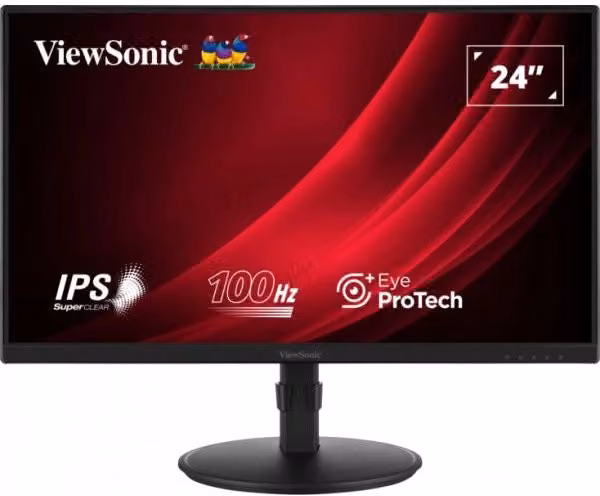 Viewsonic vg2408a-mhd monitor pc 61 cm (24") 1920 x 1080 pixel full hd led nero