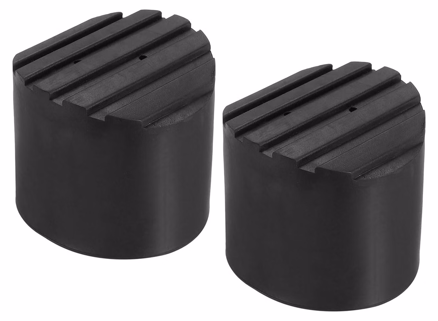 Piedini antiscivolo per scala, 80 mm - Protezioni in gomma di ricambio per scala - Confezione da 2 pezzi