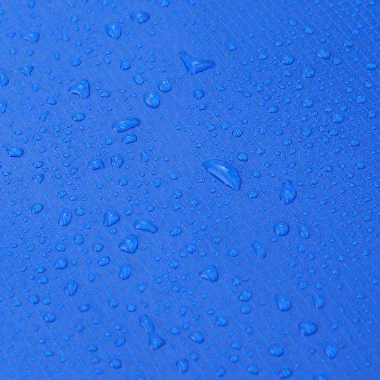 Tappetino di sicurezza per trampolino - Tappetini blu a forma di pagaia - Sicurezza per trampolino - Bordi di contenimento per trampolino
