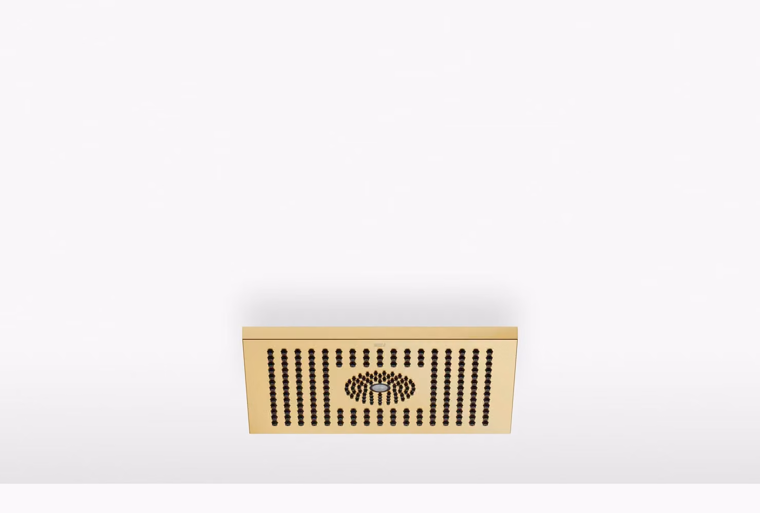Douche de pluie Dornbracht pour fixation au plafond, avec éclairage LED, carrée, 300x240mm, 28042980-28, 28042980-28