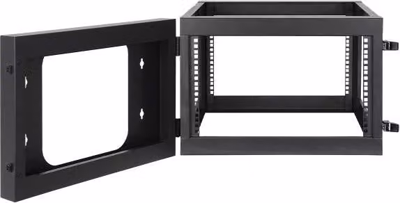 Armadio a Muro 19'' Open Frame 4 Montanti 6U