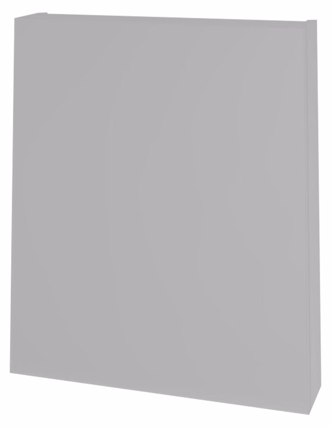 Kolpa NAOMI, mobiletto contenitore con specchio, modello TON 60, colore bianco