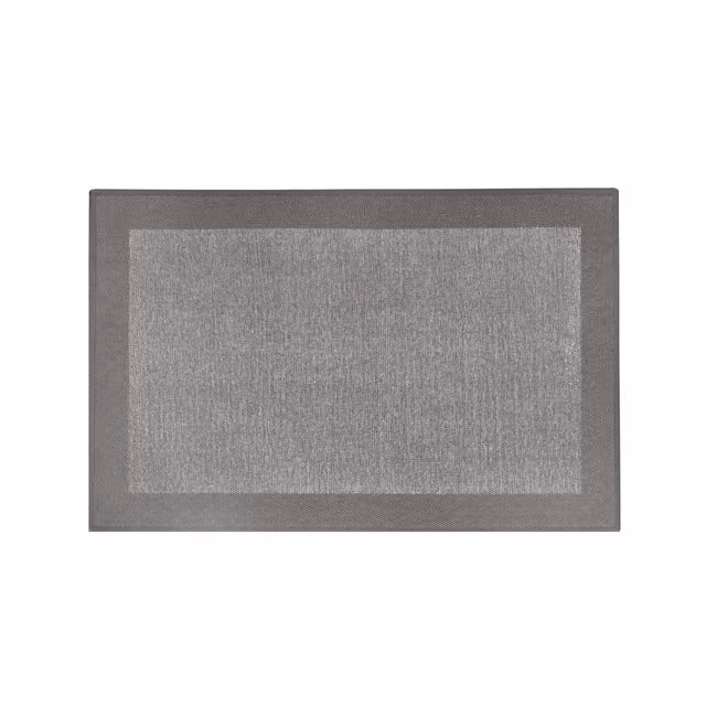 Tappeto da cucina KASANOVA grigio in cotone antiscivolo L: 140 cm, P: 57 cm