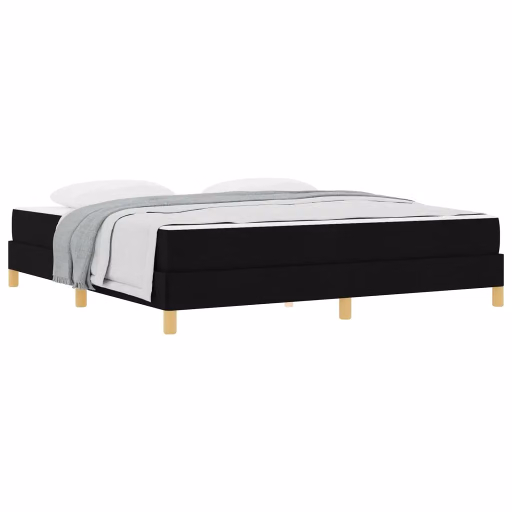 Letto a molle con materasso vidaXL Nero L: 180 cm, P: 200 cm, H: 280 cm – 2