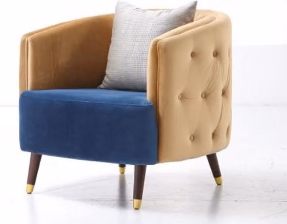 Sessel Couch Polster Designer Textil 1 Sitzer Polster Sitz Couchen Einsitzer