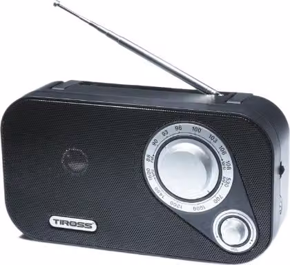 Radio portatile Tiross con batteria Ts462
