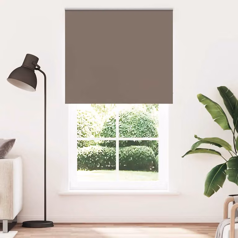 vidaXL Tenda a Rullo Oscurante 120x230 cm Larghezza Tessuto 116,6 cm