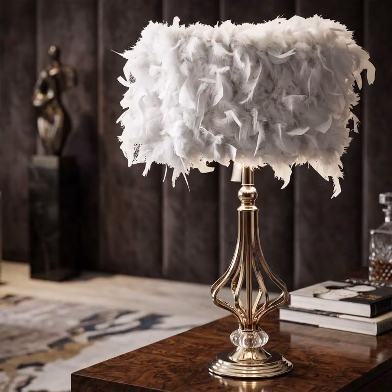 Lampada da tavolo Tarty, colore bianco, dimensioni 25x54 cm, marca Mauro Ferretti