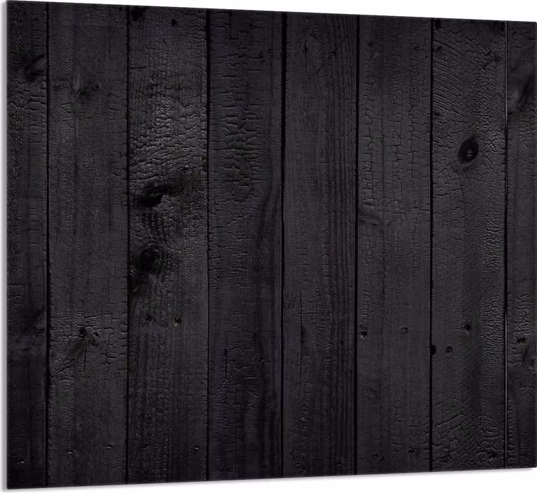 GLASPLATTE FÜR KÜCHE 65x60 Holz