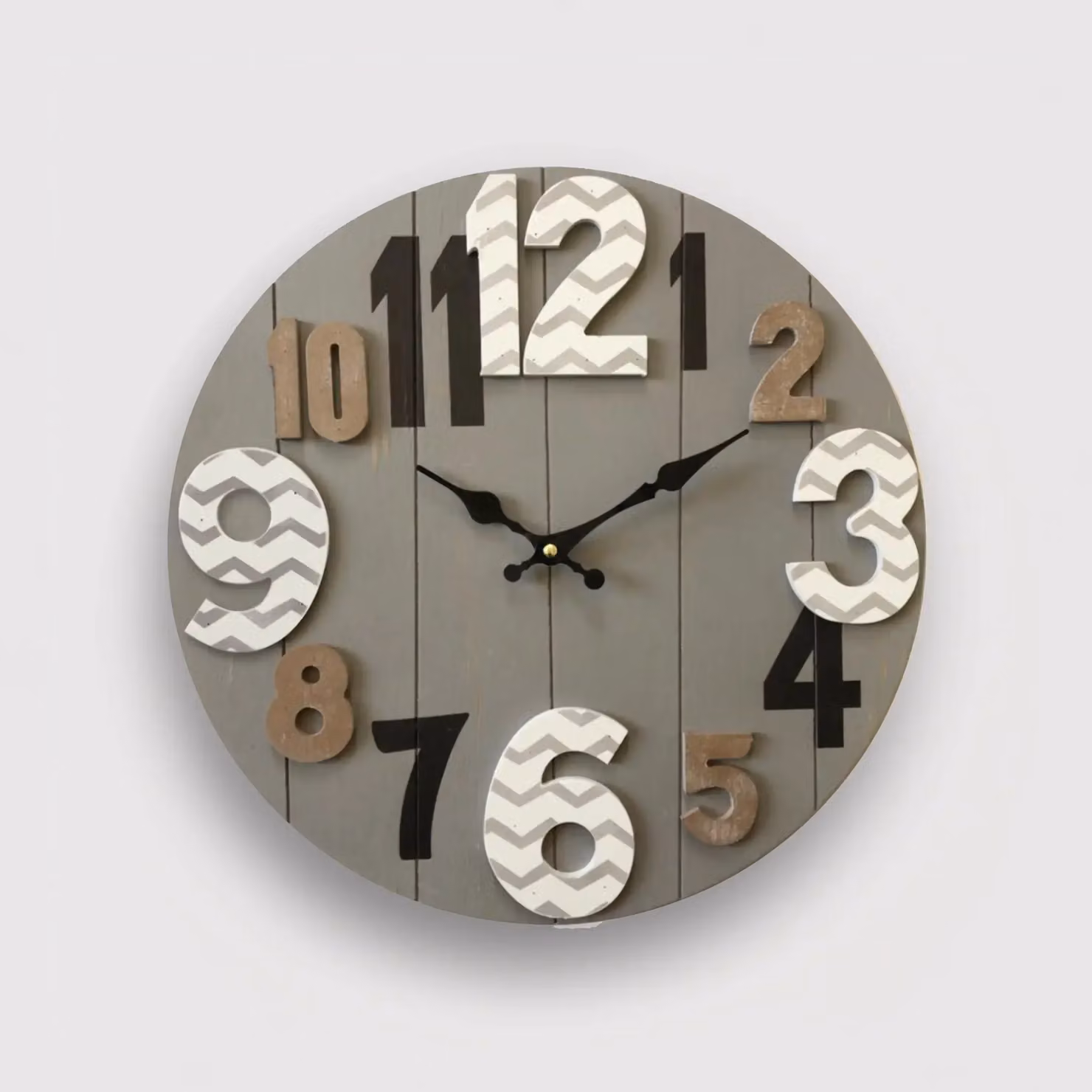 Sterzilia - Orologio con numeri grandi dal design moderno