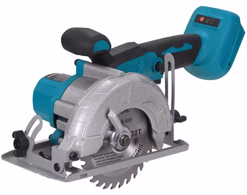 Seghetto circolare – Seghetto circolare a batteria – 12,7 cm – Motore brushless – Regolabile – Adatto per metallo e legno – Batteria non inclusa