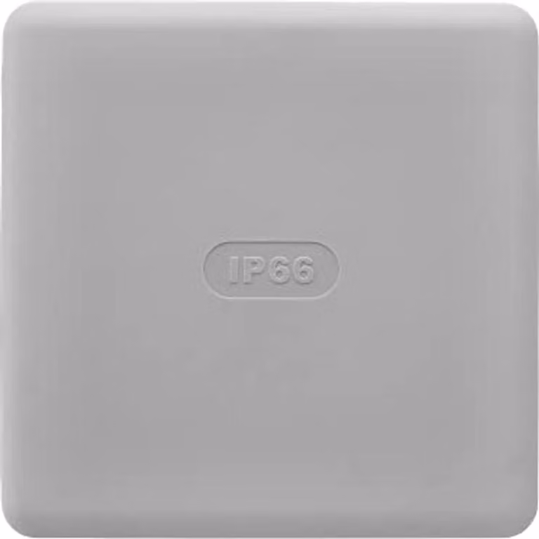 Scatola di derivazione impermeabile, grado di protezione IP66, dimensioni 115 x 115 mm