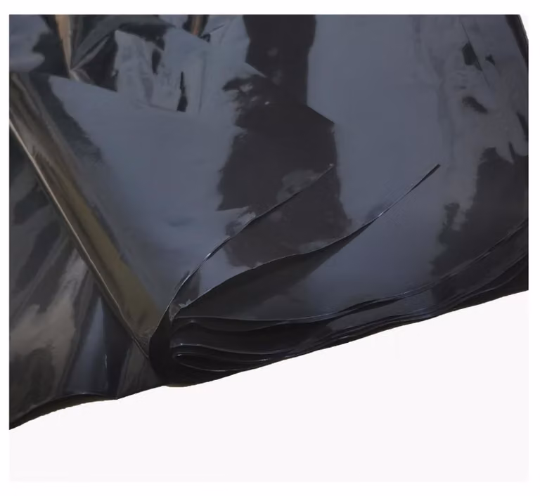 Telo di copertura per giardino in polietilene nero, dimensioni 300 cm x 8 m