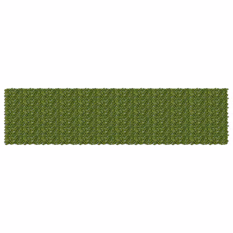 Schermo per balcone con siepe artificiale vidaXL, decorazione a foglie Verde e Giallo, L: 600 cm, H: 150 cm
