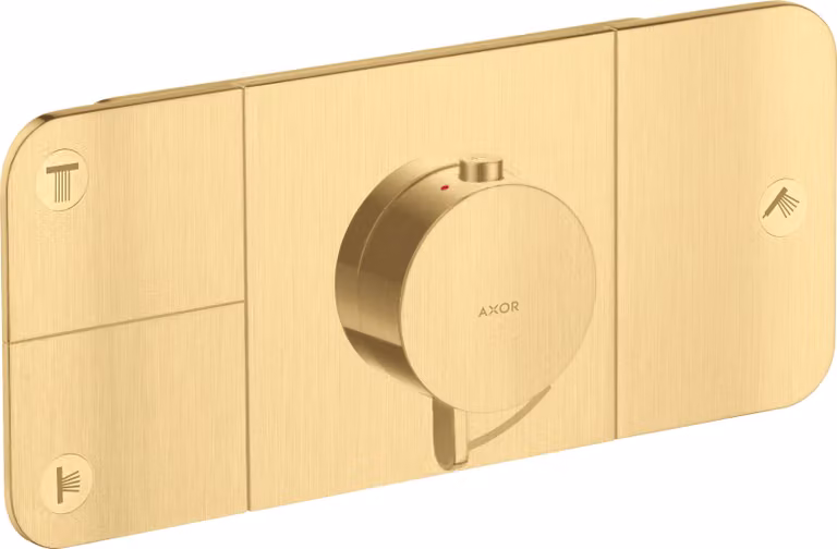 hansgrohe AXOR One Module thermostatique encastré pour 3 consommateurs, 45713250, 45713250