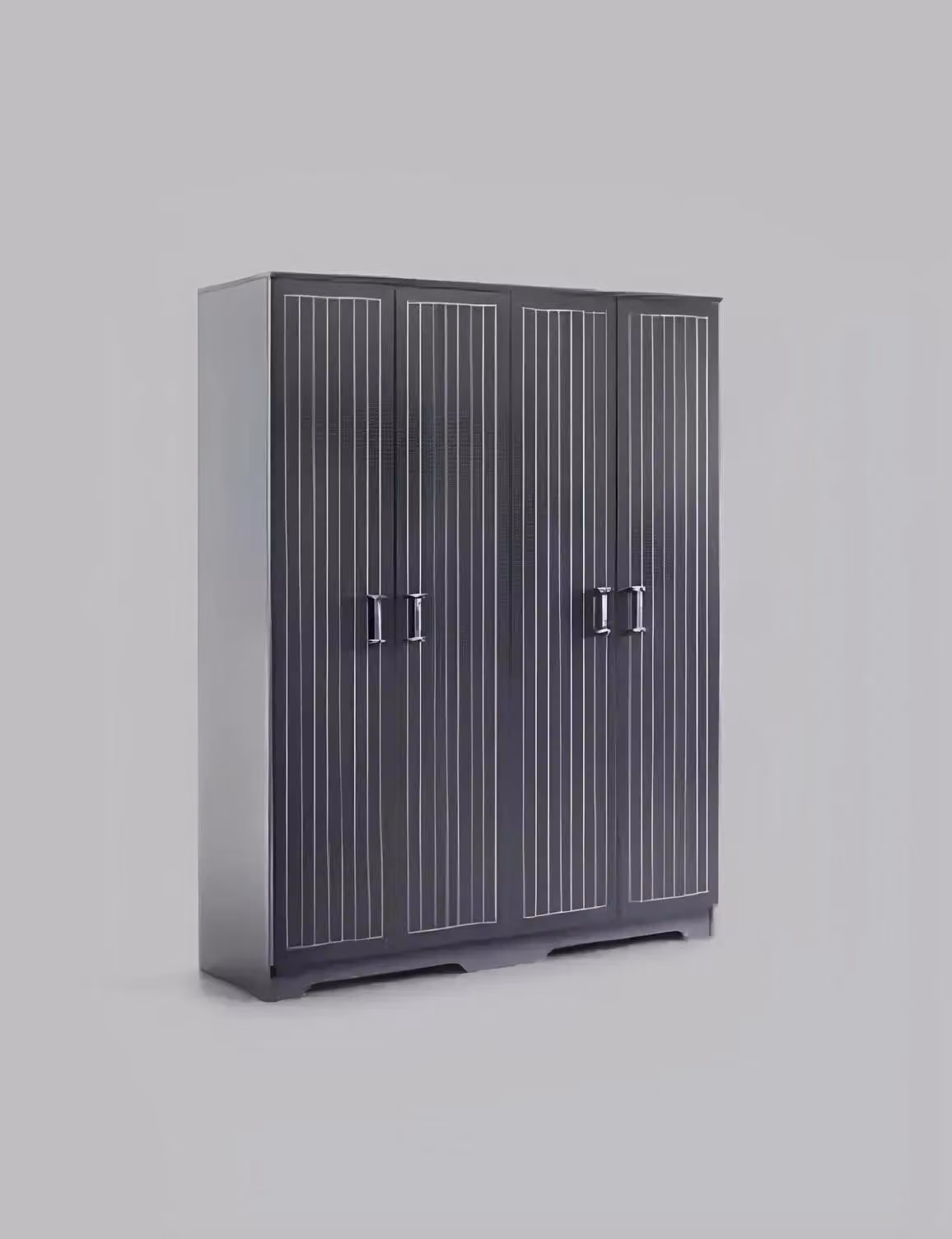 Kleiderschrank Schwarzer Schrank Schränke Schlafzimmer Möbel design