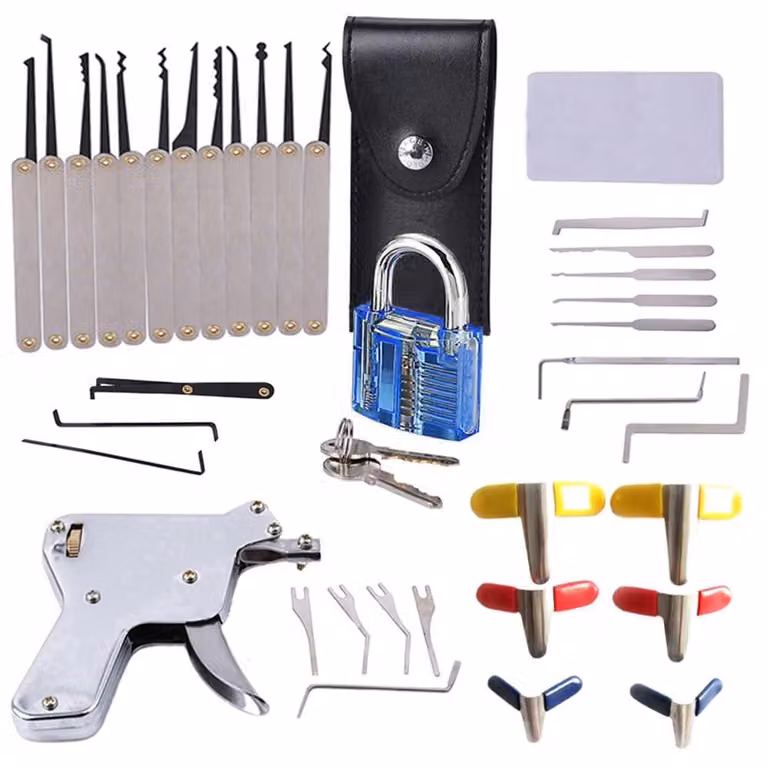 Omgoods - Set completo di grimaldelli per principianti - 23 pezzi