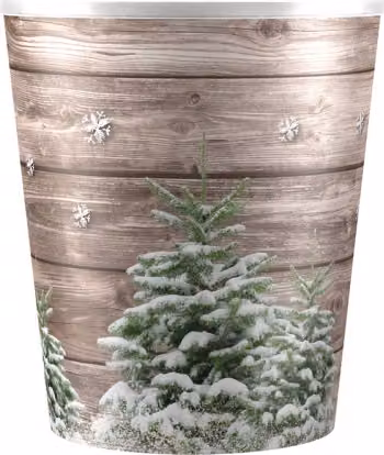 Coprivaso CHRISTMAS STROMEK Natale plastica d12x14cm