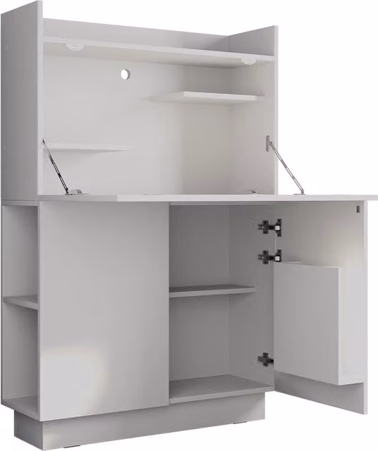 Scrivania Alena Bianco 85 x 27 cm Vicco