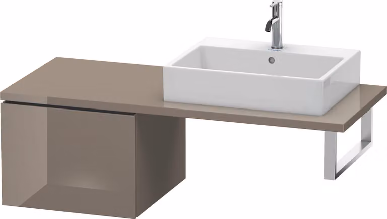 Duravit L-Cube Meuble bas pour console, 1 tiroir, 520x400x547mm, LC583208989, LC583208989