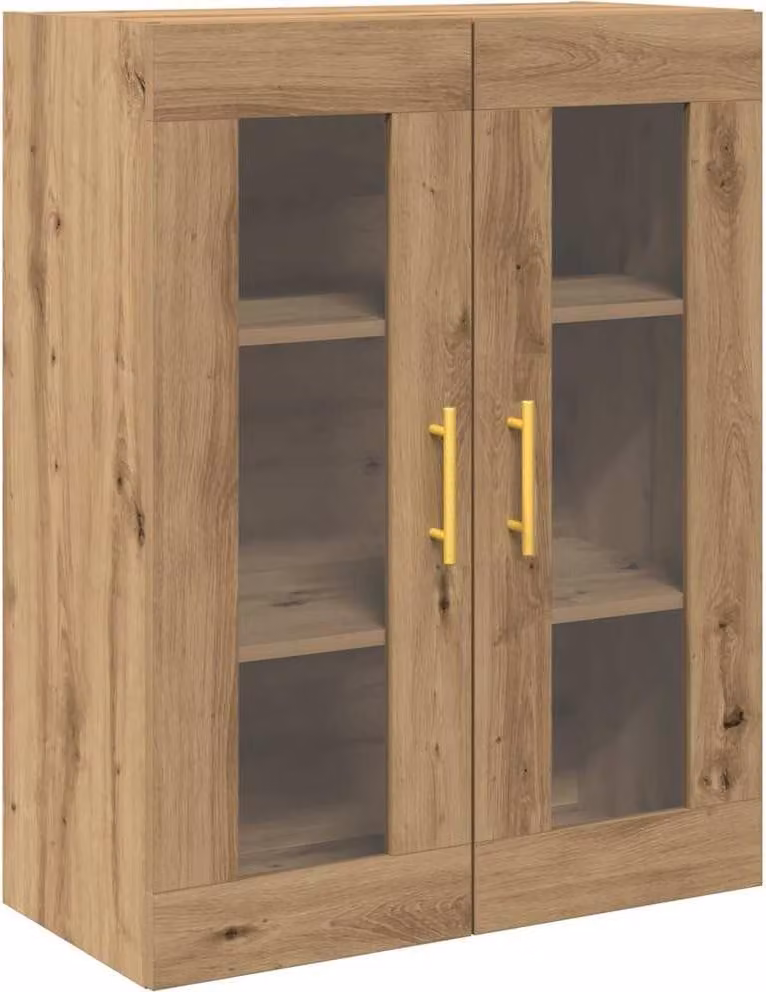 Armadietto a muro Rovere artigianale 69,5 x 34 x 90 cm